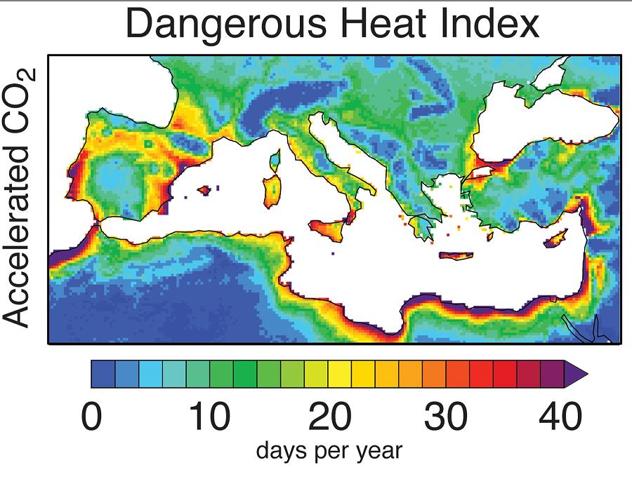 Dangerous heat index.