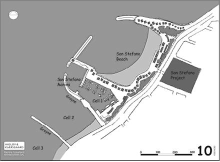 Fig. 5. Concept for the San Stafano Private Beach at the Alexandria beach front.