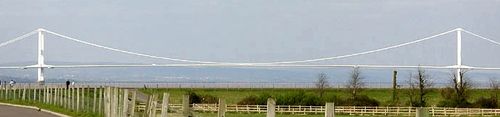 Figure 1: A view of the Severn bridge