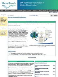 Portal on Marine Biotechnology