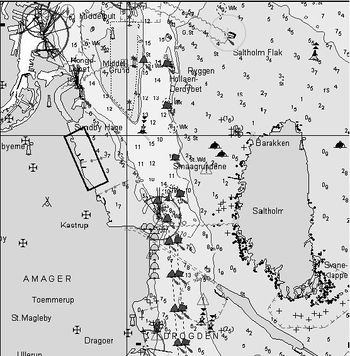 Fig. 9. Amager Beach, Copenhagen, Denmark. Moderately exposed site with a protected beach due to a shallow shoreface.