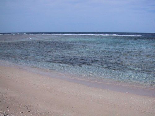 Attractive natural Red Sea beach at sharm location near Utobia Beach Resort in Bir Assal Center area.